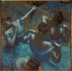 Dancers in Blue